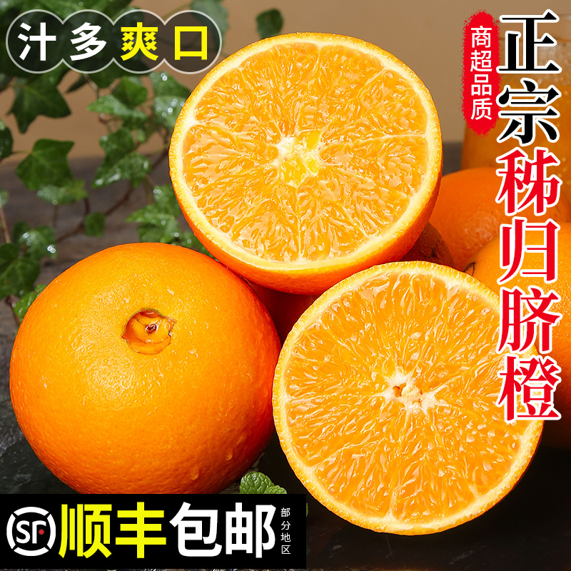 【顺丰包邮】纽荷尔脐橙产地直发甜蜜当季新鲜水果橙子果园现摘