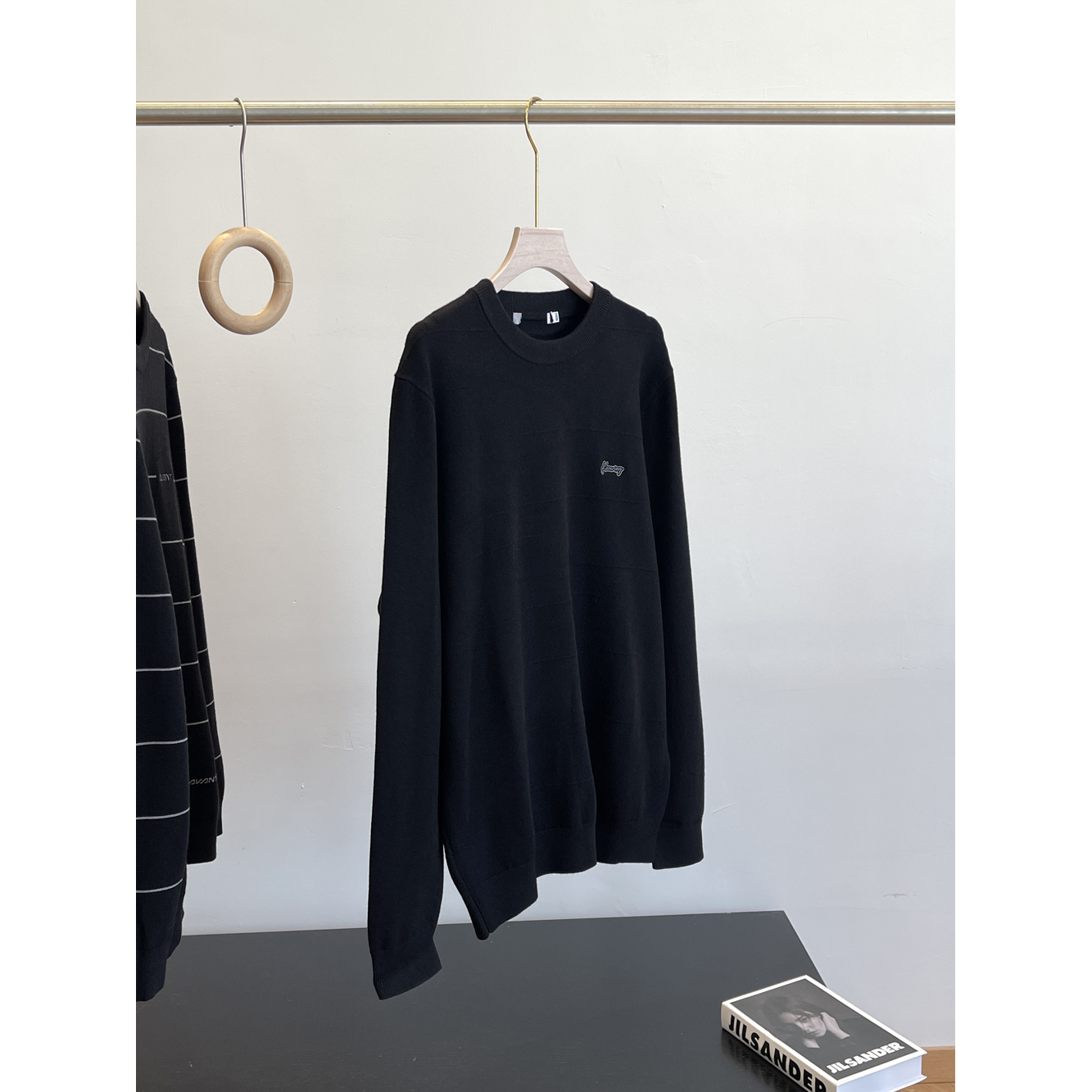 特！软弹舒适！商场余D 仿羊绒包芯纱男士休闲毛衣  C4 男装 H6595