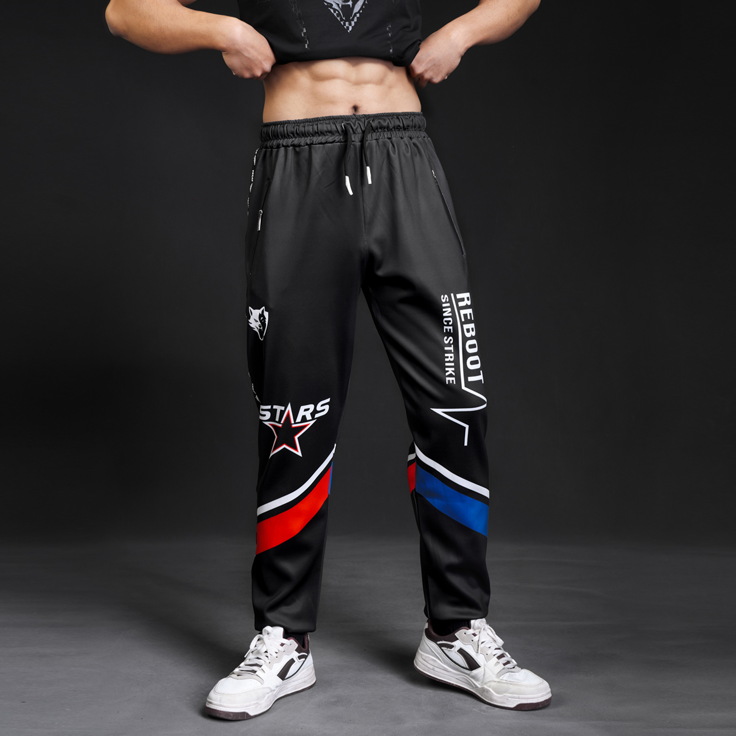 VSZAP搏击万象MMA健身泰拳休闲春秋男女速干训练运动UFC搏击长裤