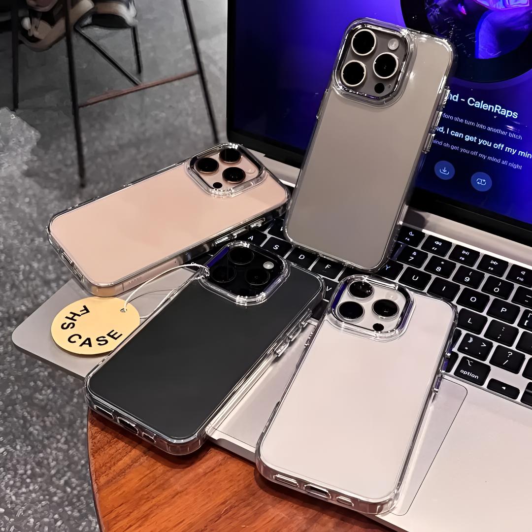 高级感金属框适用苹果/华为/荣耀/小米/VIVO/OPPO/一加手机防摔壳