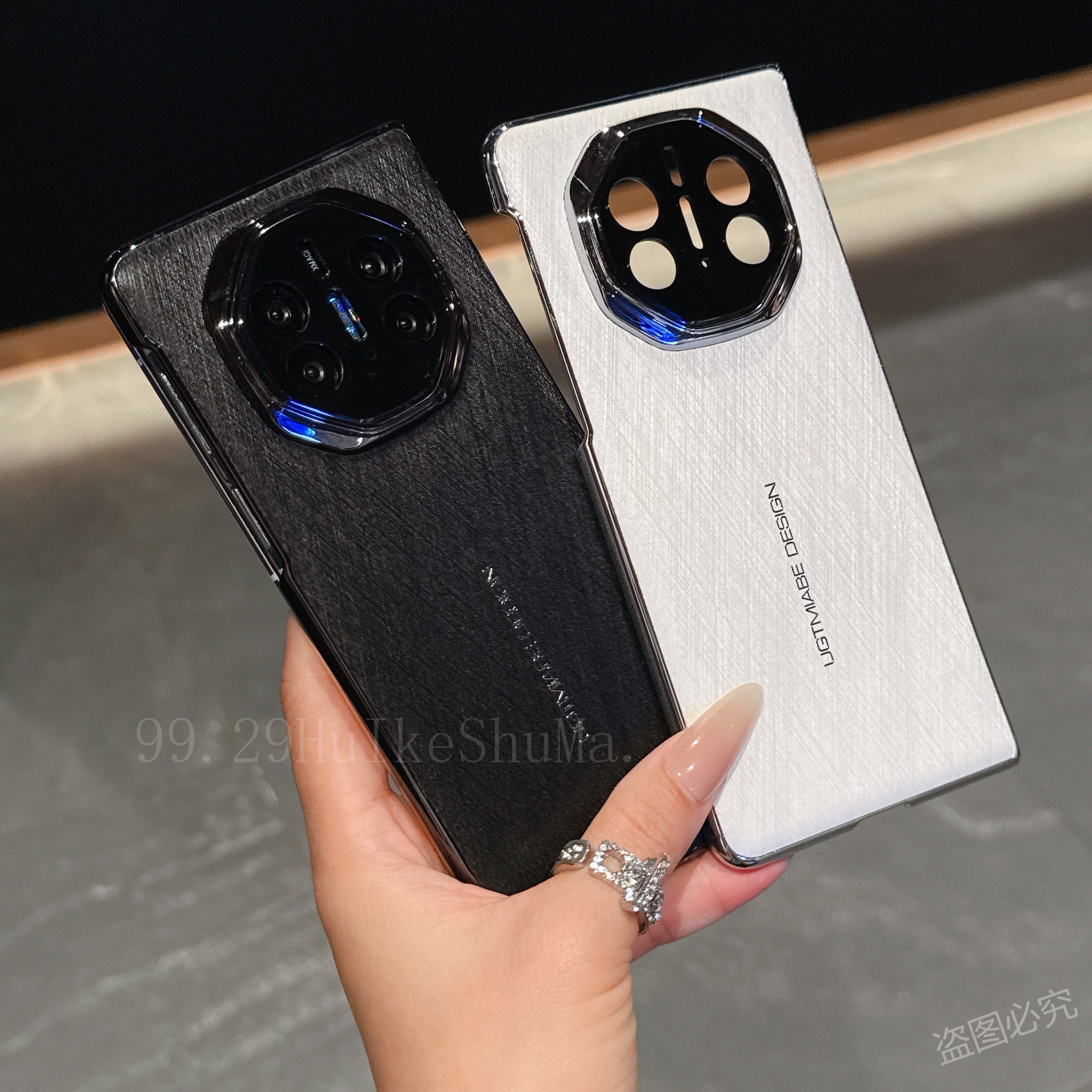 适用华为Mate X5手机壳秒变XT折叠屏Mate X6典藏版X3奢华电镀素皮