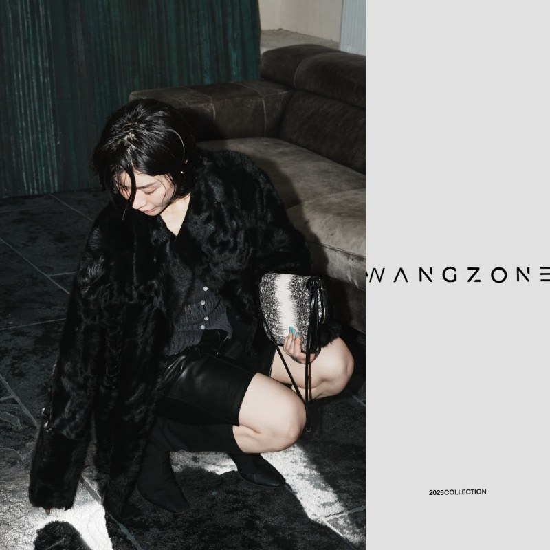 WANG ZONE | 早秋高奢秀场定制双面小湖羊皮毛一体外套