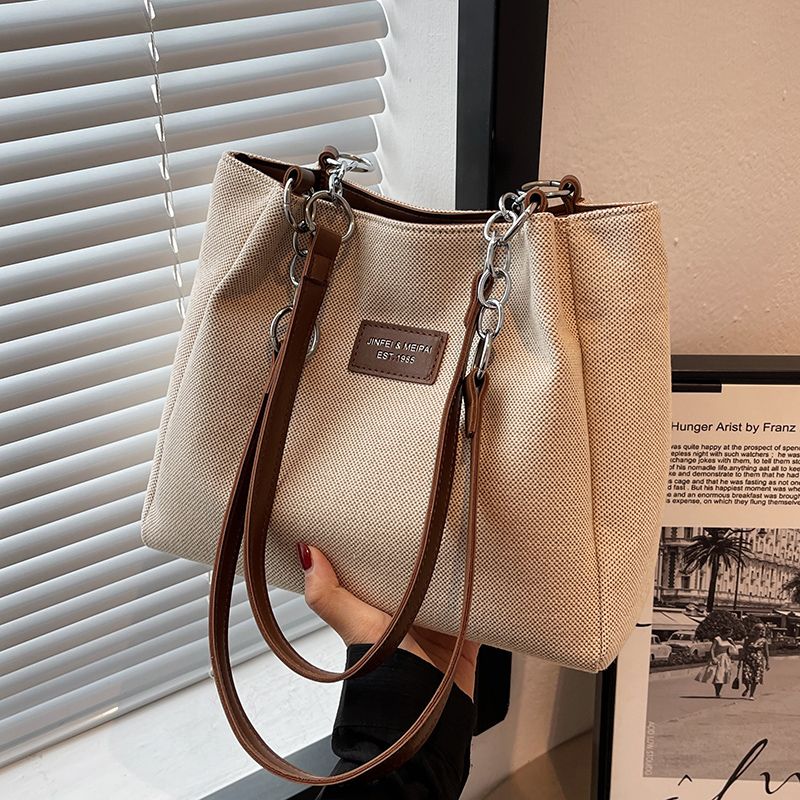 【万达撤柜】高端大容量包包2025新款包包女包流行百搭帆布包通勤单