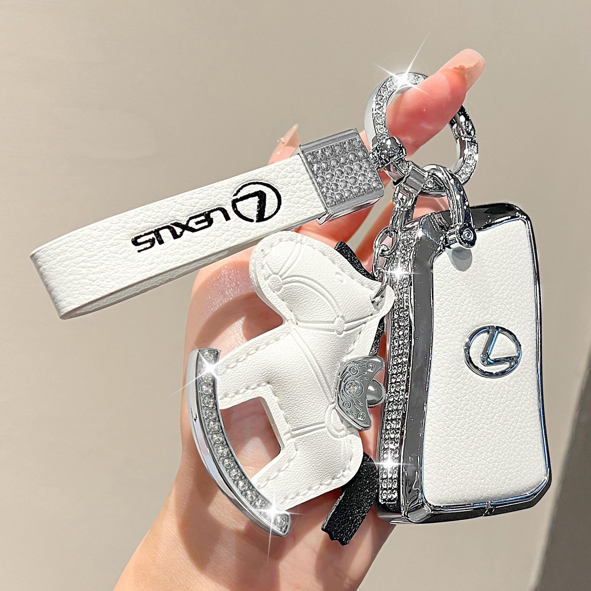 专用雷克萨斯ES200 ES300H RX300 RX350H NX260钥匙套lx570真皮扣