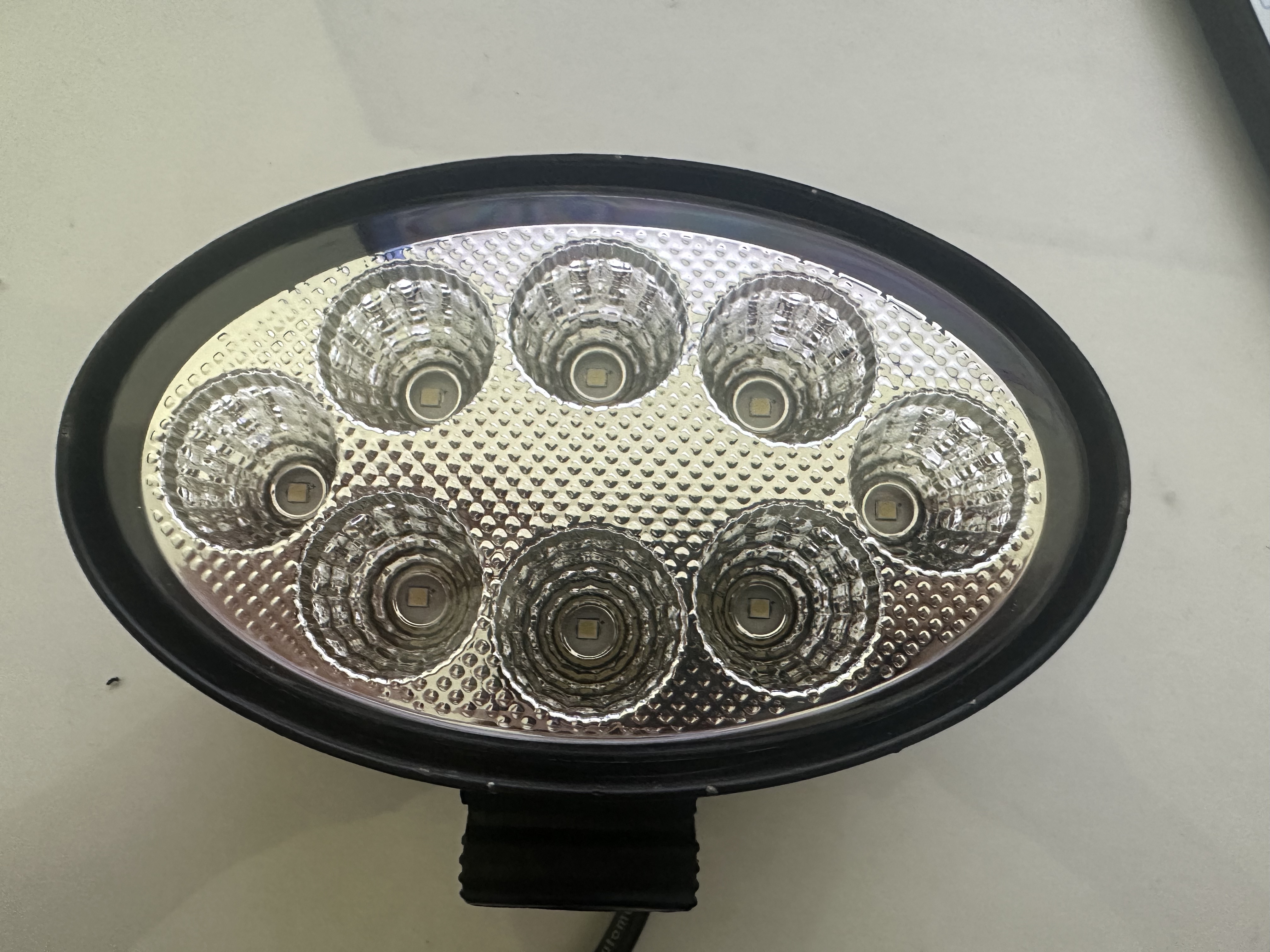 拖拉机驾驶室 LED大视野顶照灯 工作灯 椭圆灯 顶灯