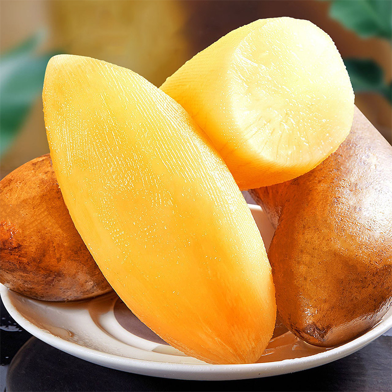 云南高山雪莲果3/5斤新鲜水果当季现挖脆甜黄心天山雪连果