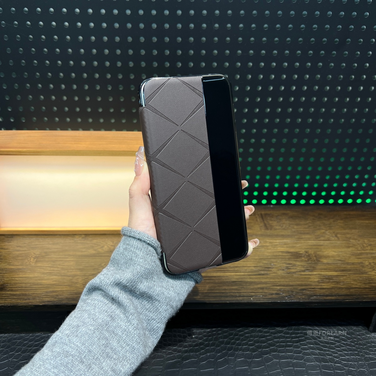 适用于华为mate80rs非凡大师手机壳磁吸翻盖真皮保护套皮套mate80