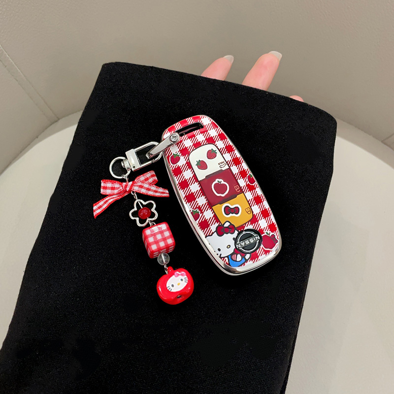 酷车坊日产轩逸钥匙套新天籁逍客14代奇骏25款2025款东风十四壳女