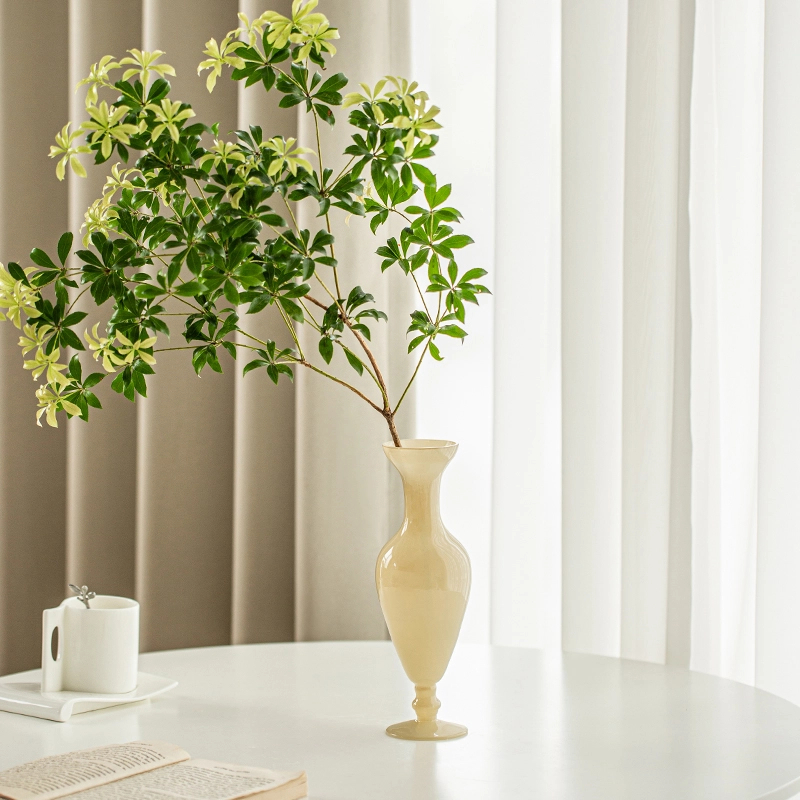 玻璃简约创意欧式居家客厅花瓶插花摆件马醉木轻奢高级感装饰简约