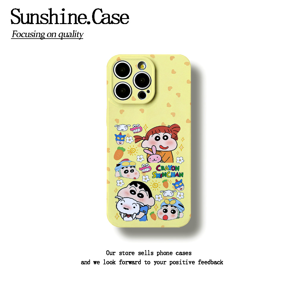 小新小葵软壳适用苹果oppo华为vivo小米手机壳防摔全包ins