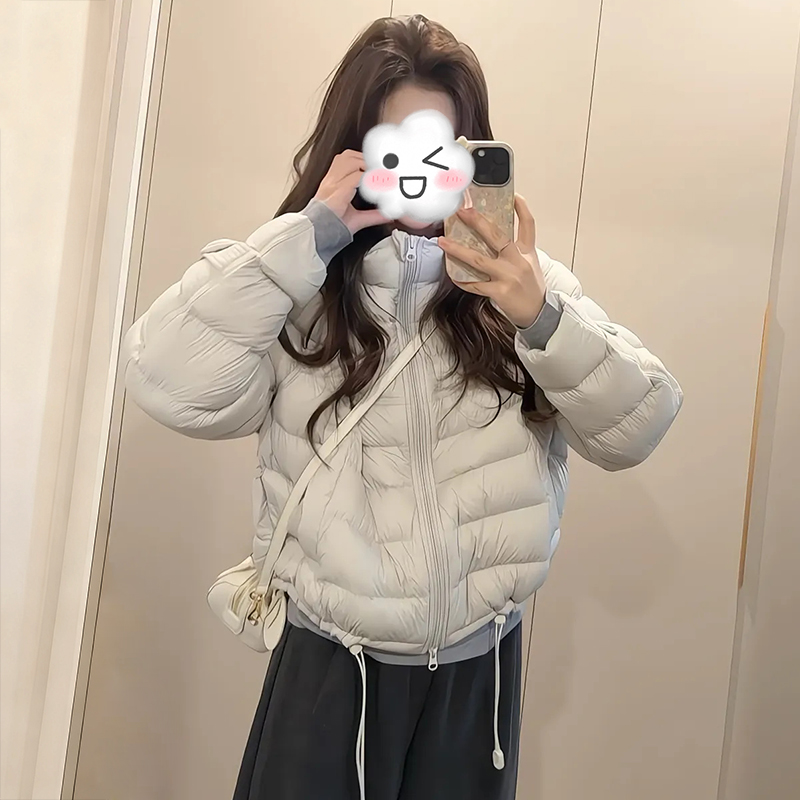 2025云朵泡芙立领排骨服外套女冬季新款时尚百搭高级感时尚保