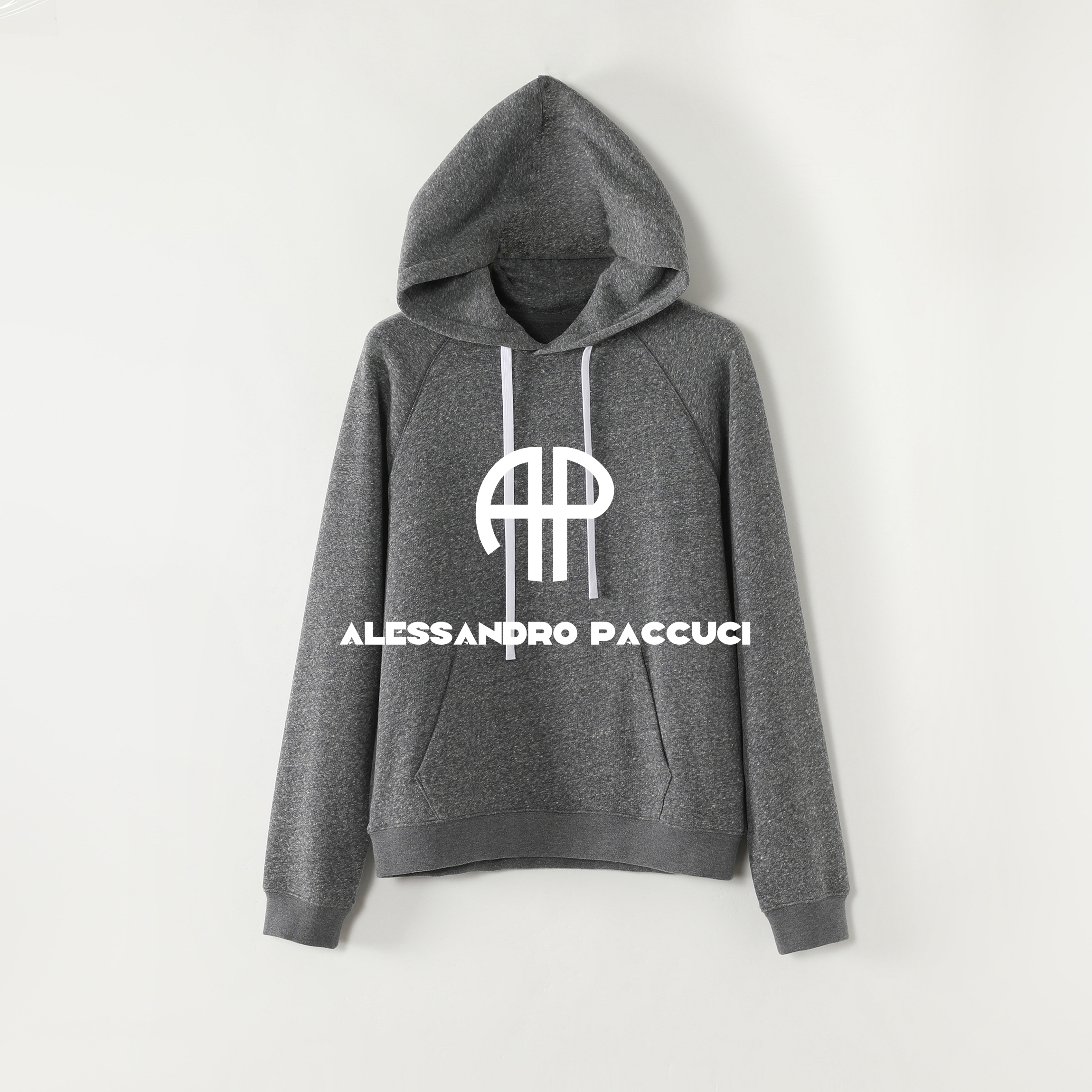 AP洛哥53101TW【暖光/单独连帽卫衣】棉混纺雪花绒抽绳休闲卫衣女装