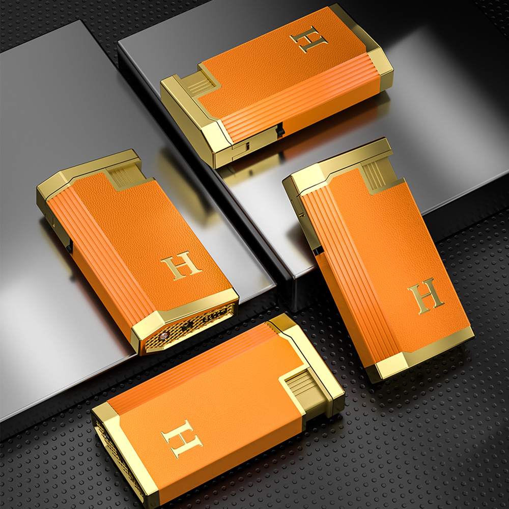 翻盖创意可充气直冲防风金属打火机适合家用送礼高档耐用