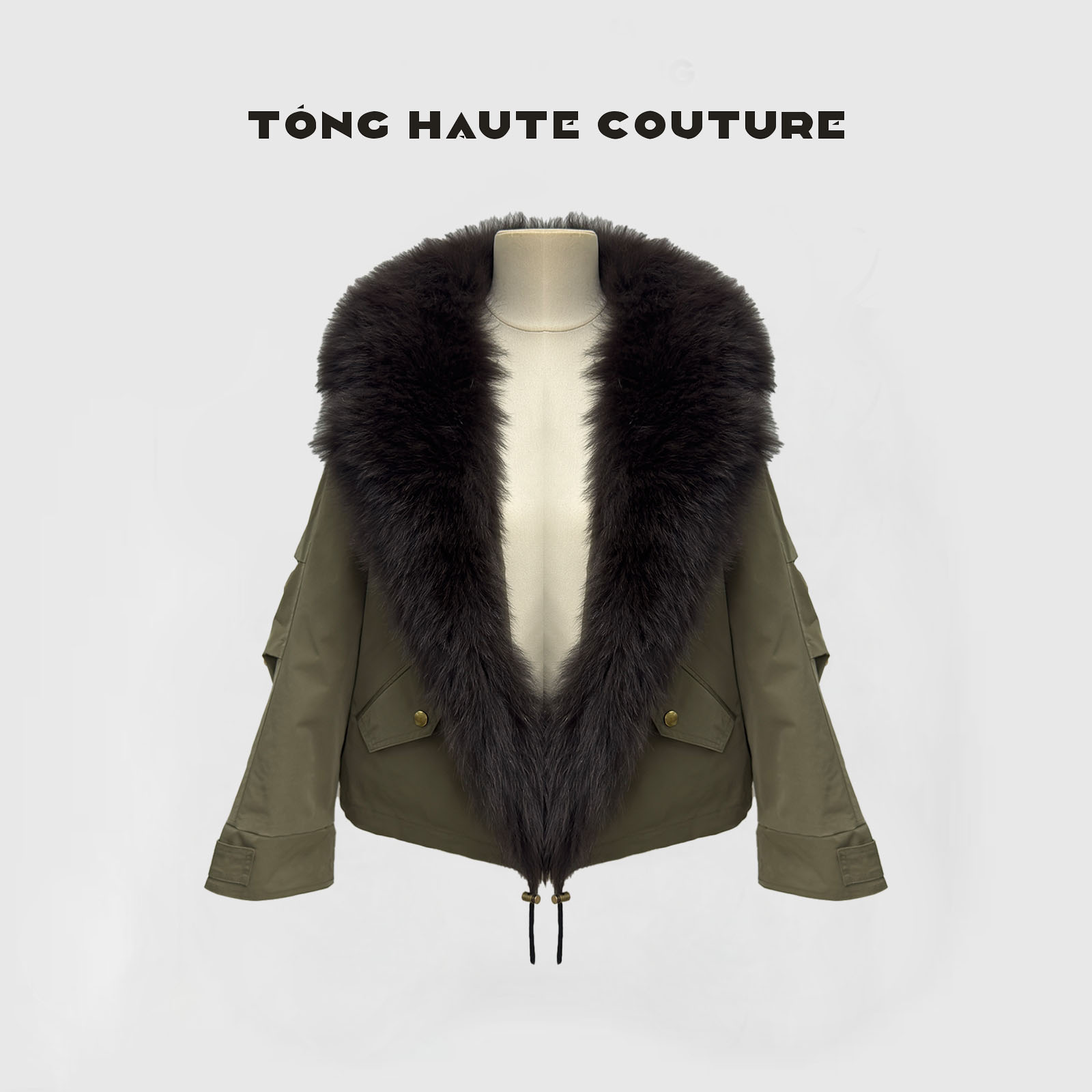 【青橘】25年新国标90白鹅绒拼接狐狸毛皮时尚高级感鹅绒服 YW450