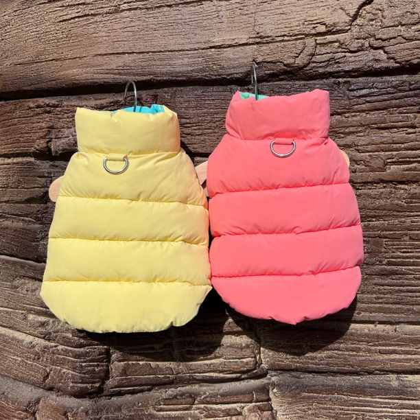 双面穿面包服宠物秋冬衣服加厚保暖防水狗狗棉马甲柔软舒服外套