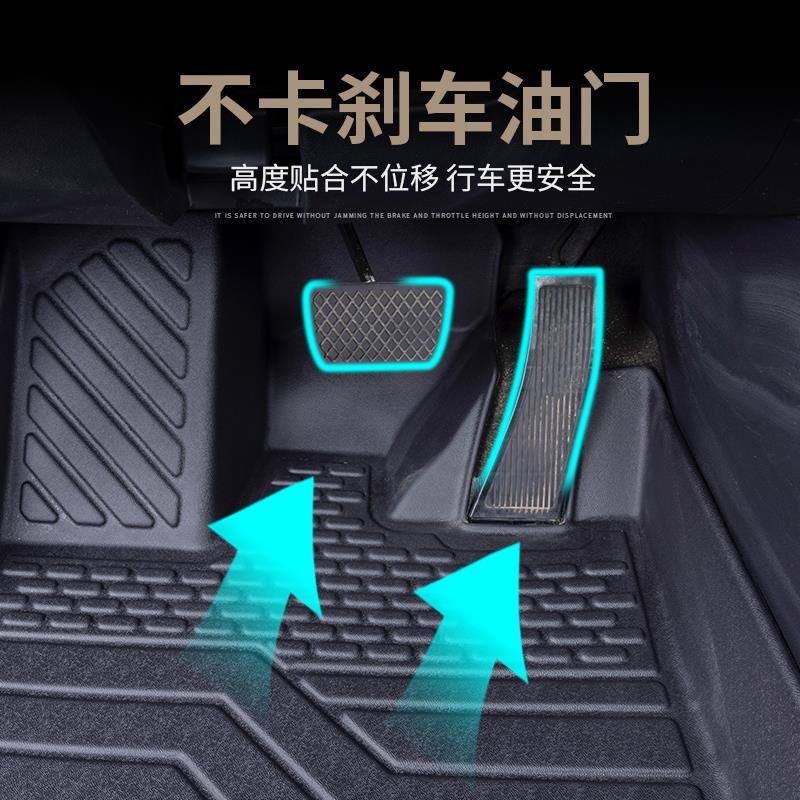 适用本田冠道垫全包围24款urv改装内饰专用车载配件tpe汽车垫