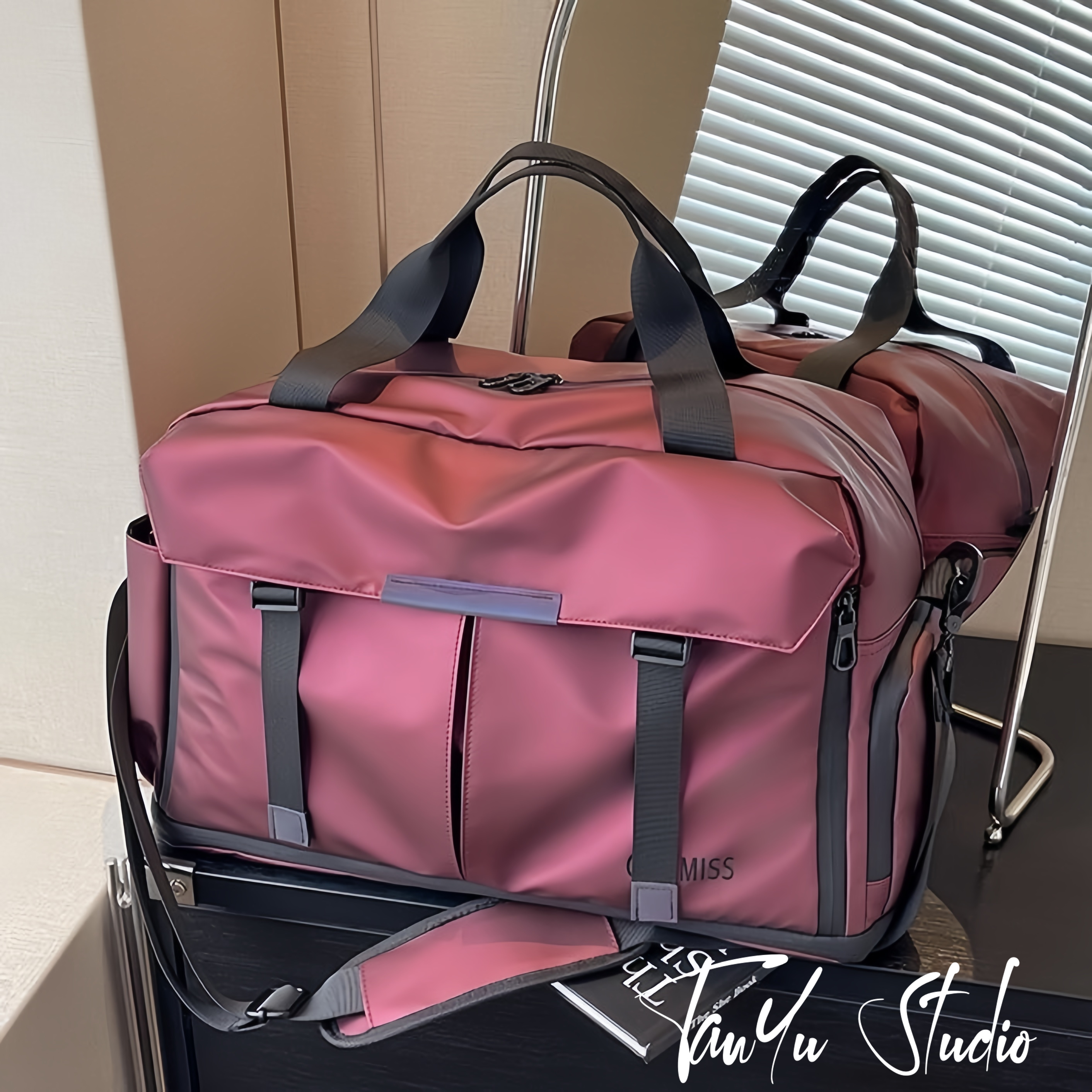 探屿短途旅行包男款行李包女大容量干湿分离运动健身包手提行李袋