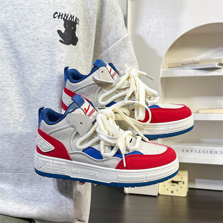 回力女鞋板鞋男鞋新款小众情侣百搭休闲高帮鞋女士面包防滑运动鞋