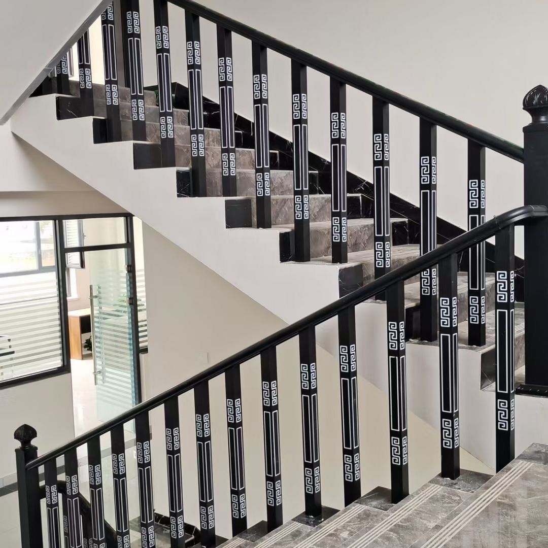 铝合金楼梯扶手现代轻奢栏杆别墅护栏欧派材质优质安装简便美观耐