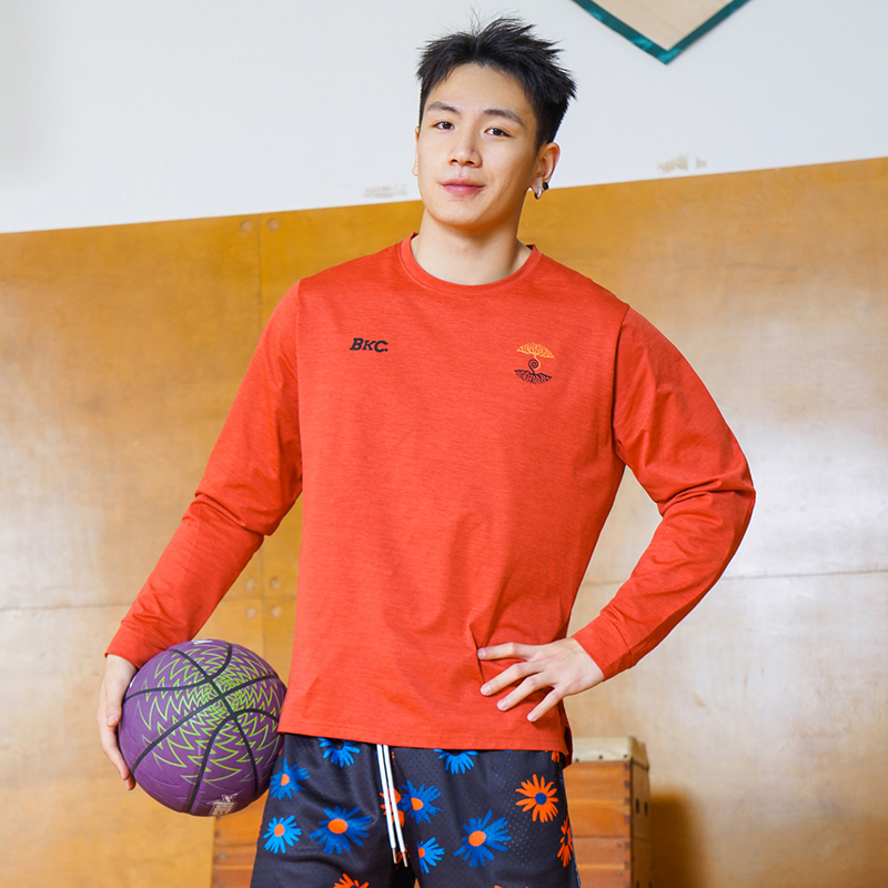 破冰投篮服时尚美式篮球训练服冬季专业宽松长袖秋冬户外健身上衣
