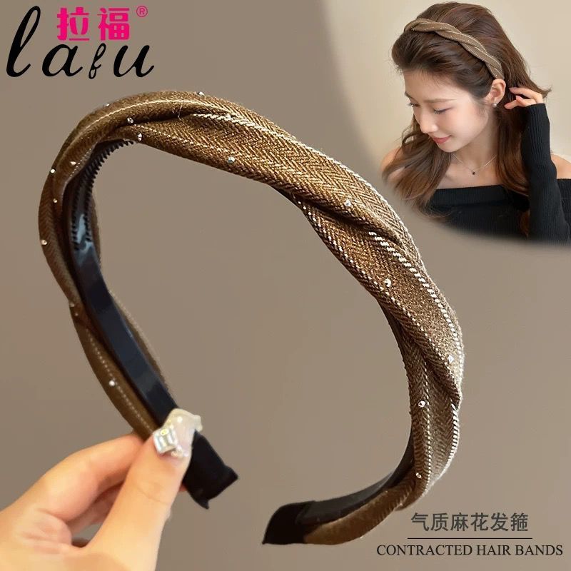 高颅顶发箍女款2025新款洗脸头箍专用防滑发带压发卡夏天发捆头饰
