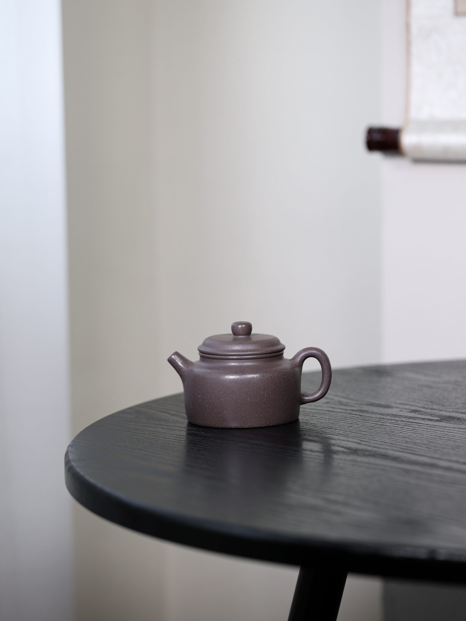 刘子新 德钟 天青泥 容量220cc正宗宜兴原矿纯手工紫砂壶