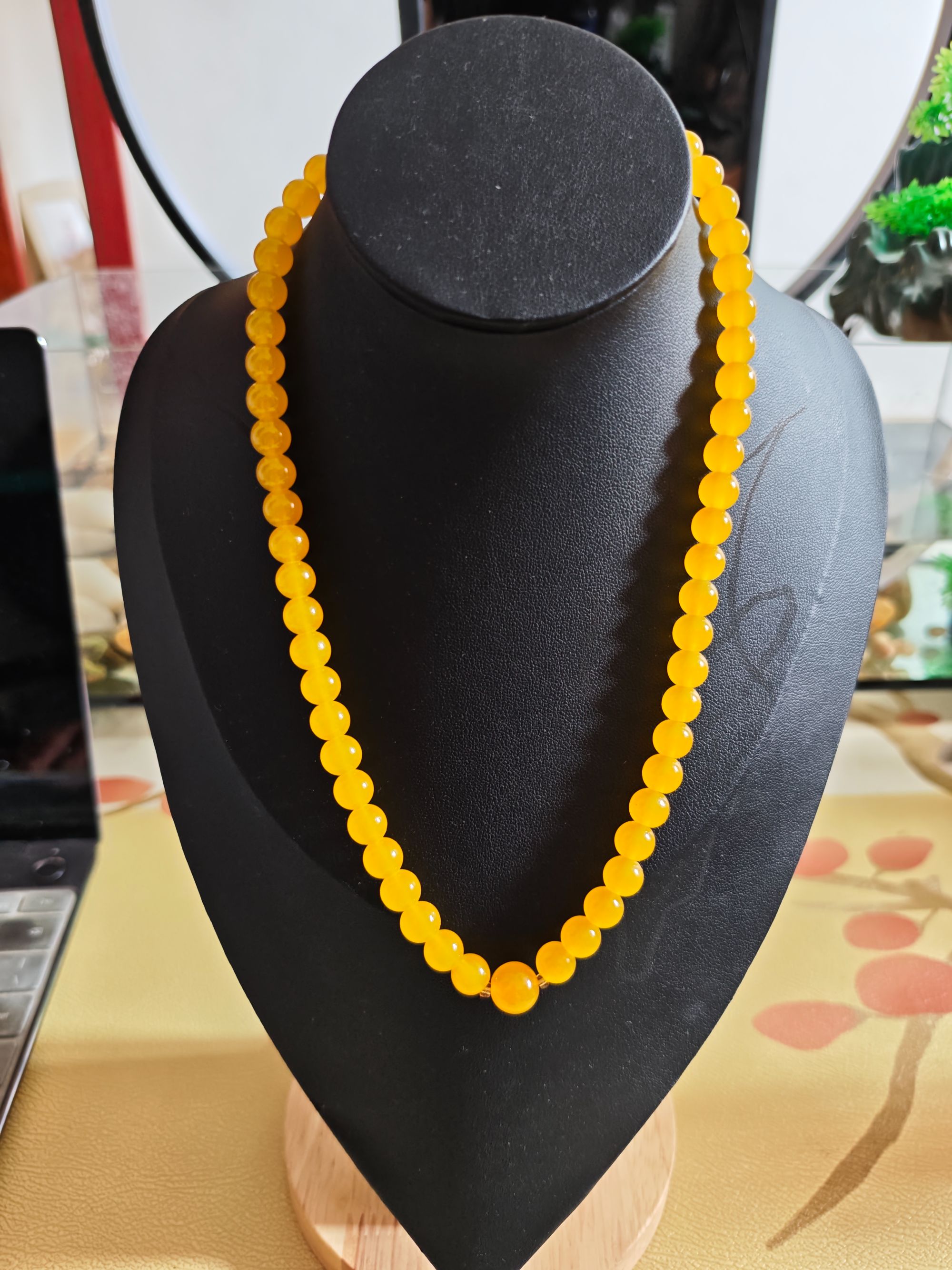 【周氏】天然龙皇参项链 8mm+10mm