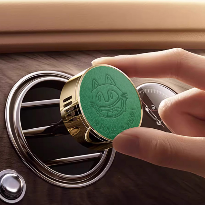 八乐仔车载香薰香氛固体香片高级花香栀子花味车装饰车上用品包邮