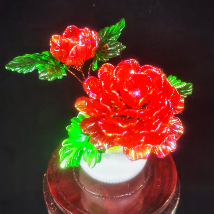 新手体验款迷你牡丹花手工DIY材料包（小雨点推荐）