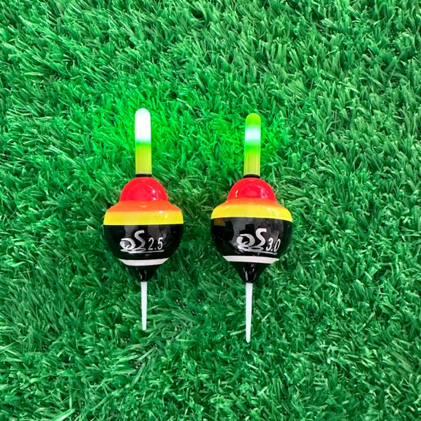 手竿草鱼阿波浮漂咬钩变色鱼漂直插漂座远投漂游钓鱼陀螺配夜光漂