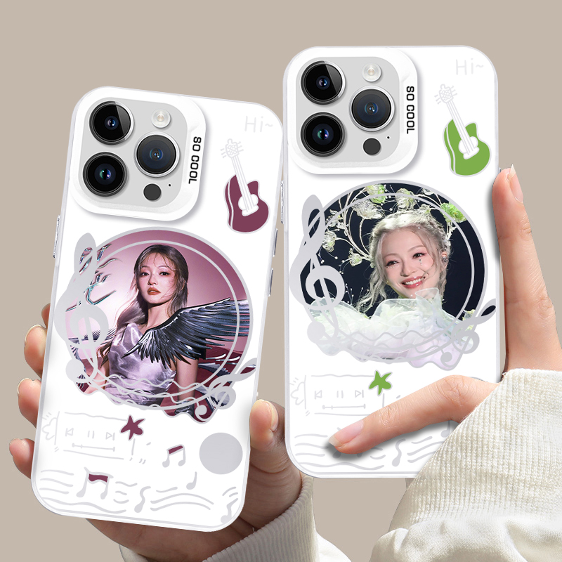 张韶涵手机壳苹果16华为mate60周边iPhone15promax明星pura70一加