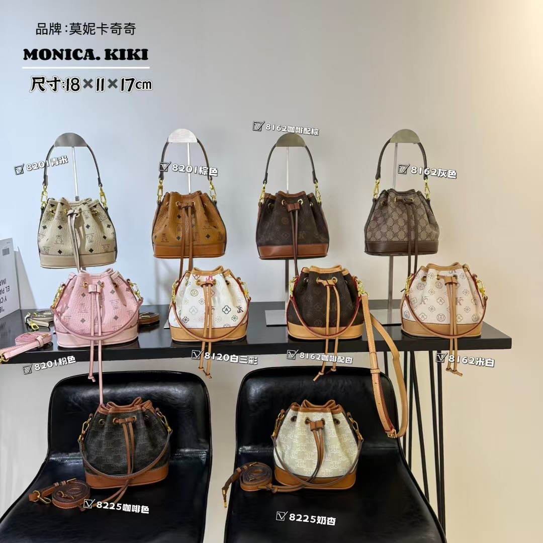 新款小众品牌单肩斜挎小水桶（福袋）