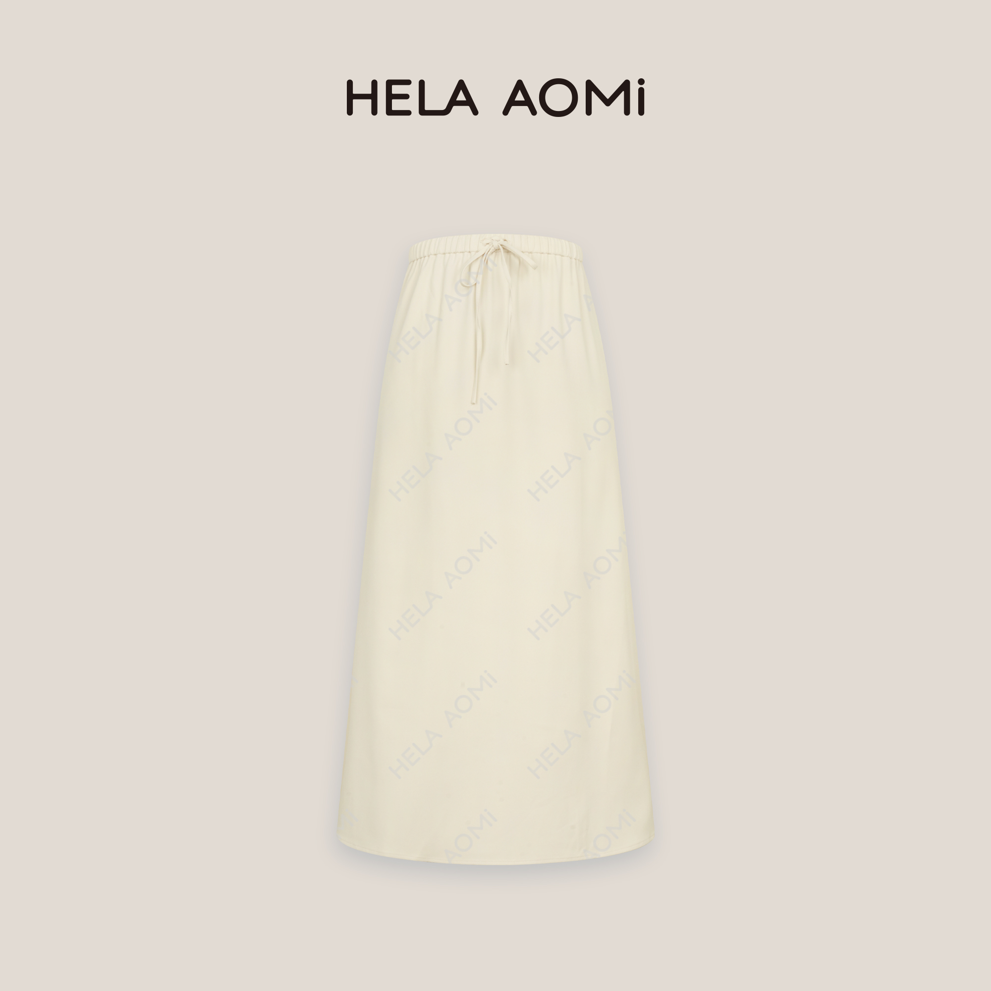 HELAAOMI “一步鱼尾裙”垂感弹力直筒裙显瘦高腰半身裙CY5BC71424