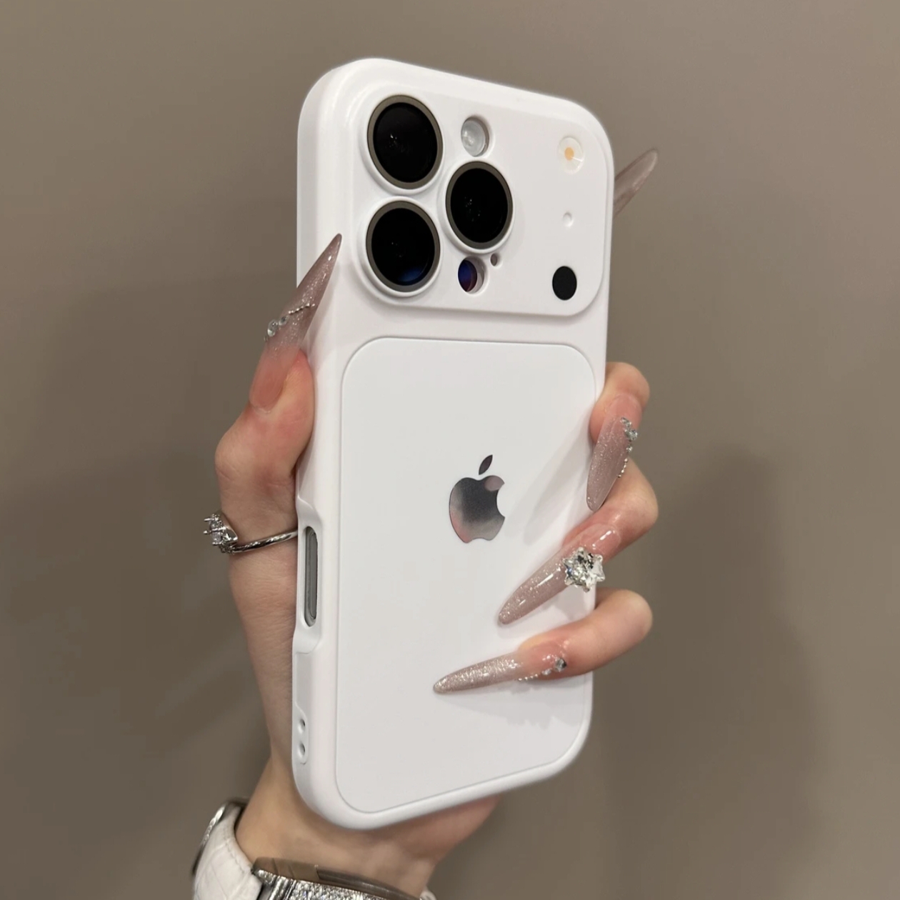 二合一防摔适用苹果17promax手机壳iPhone16小众15简约纯色14女13