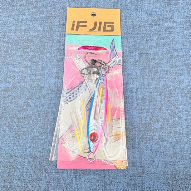 【带钩】夜光棒小胖子铁板带鱼刀鱼铁板鲅鱼马鲛路亚饵