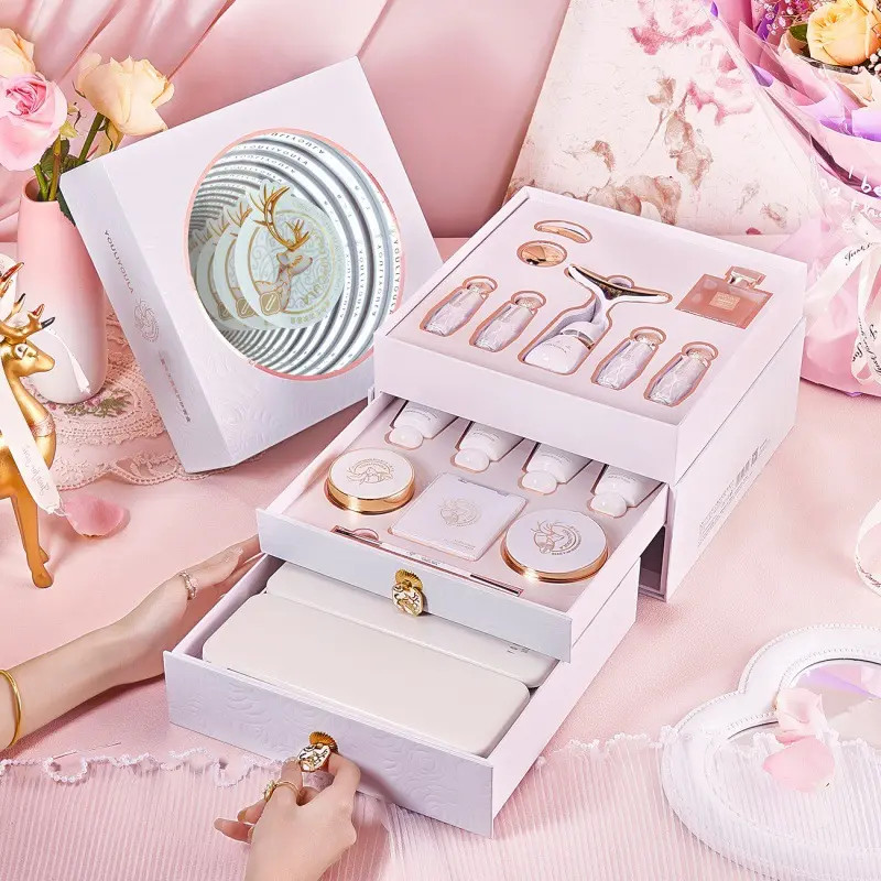 法国兰冠护彩妆化妆品套装礼盒装七夕情人节生日礼物送女朋友老婆