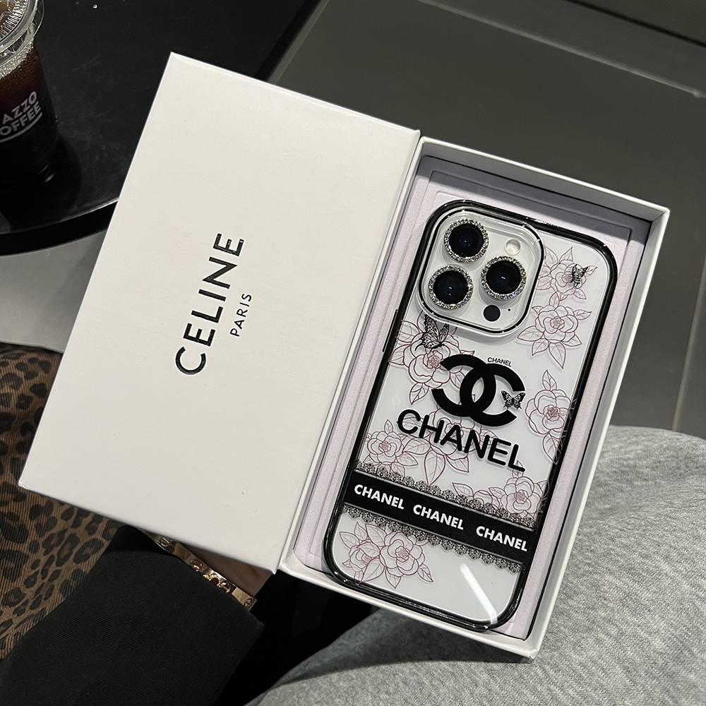 新款轻奢小香风适用iphone16promax手机壳潮牌14透明苹果15防摔13