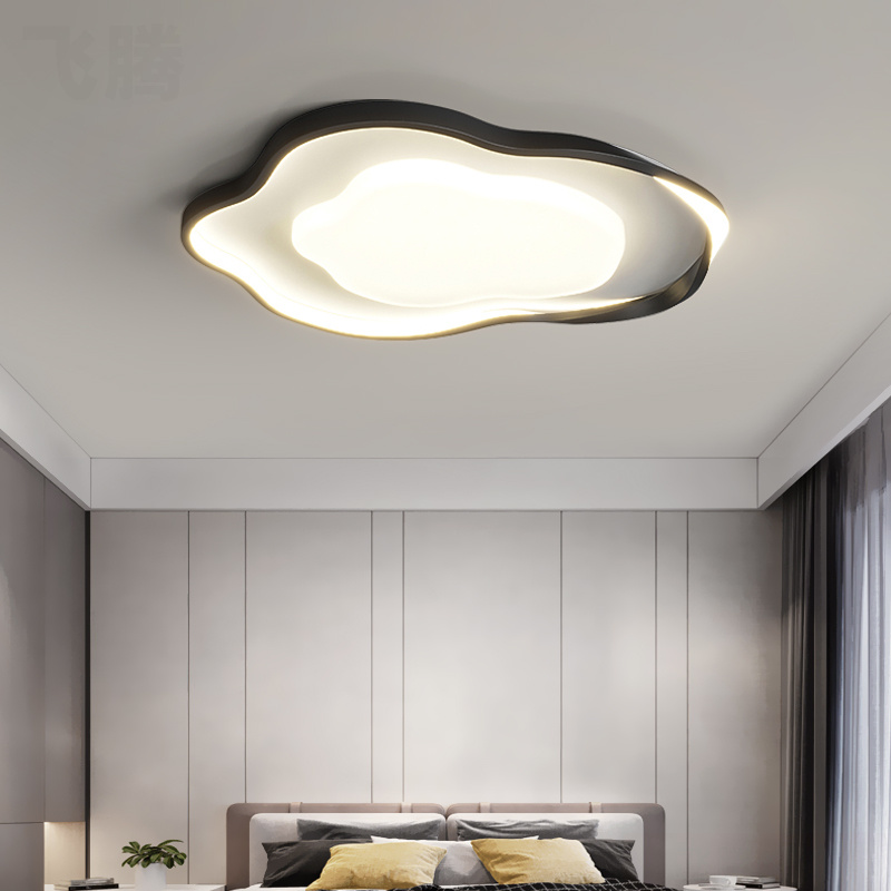 主卧云朵吸顶灯2025新款眼全光谱极简现代简约房间书房卧室主灯