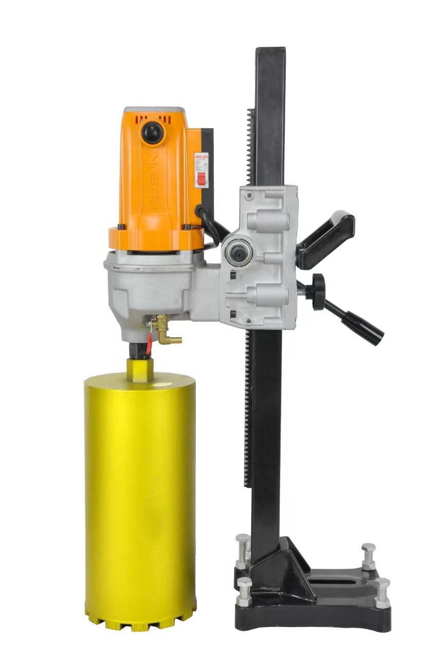 博深180Q1大功率2800W无水封水钻机台式混凝土打孔机无水封水钻机