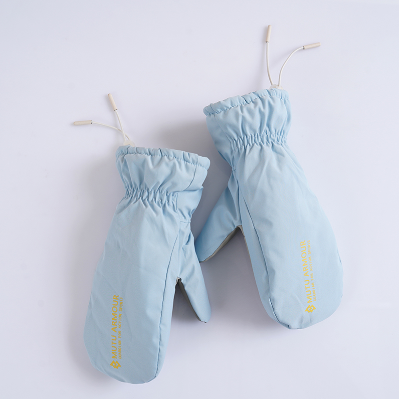 马卡龙连指滑雪手套女秋冬防寒焖子上班族电瓶车骑行加绒保暖手套