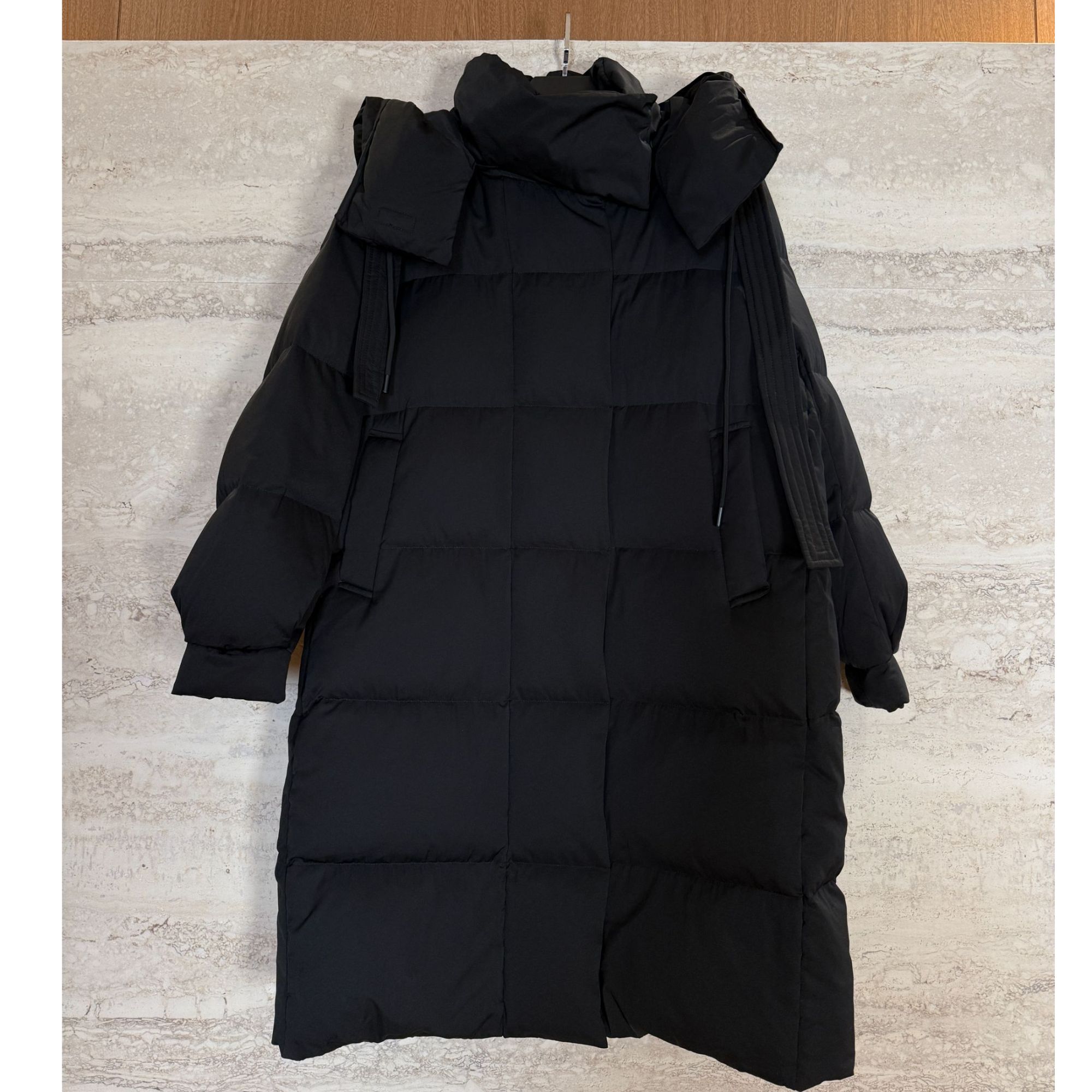 TANTAN 宽松中长款秋冬保暖羽绒服3634