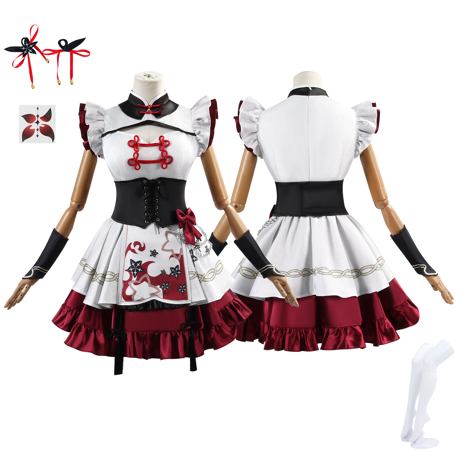 椿鸣潮cos服西湖联动椿cosplay二次元角色扮演服装洛丽塔萝莉