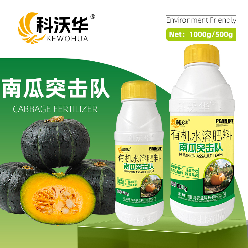 南瓜突击队南瓜贝贝南瓜膨瓜增瓜提质增产补充营养促瓜有机水溶