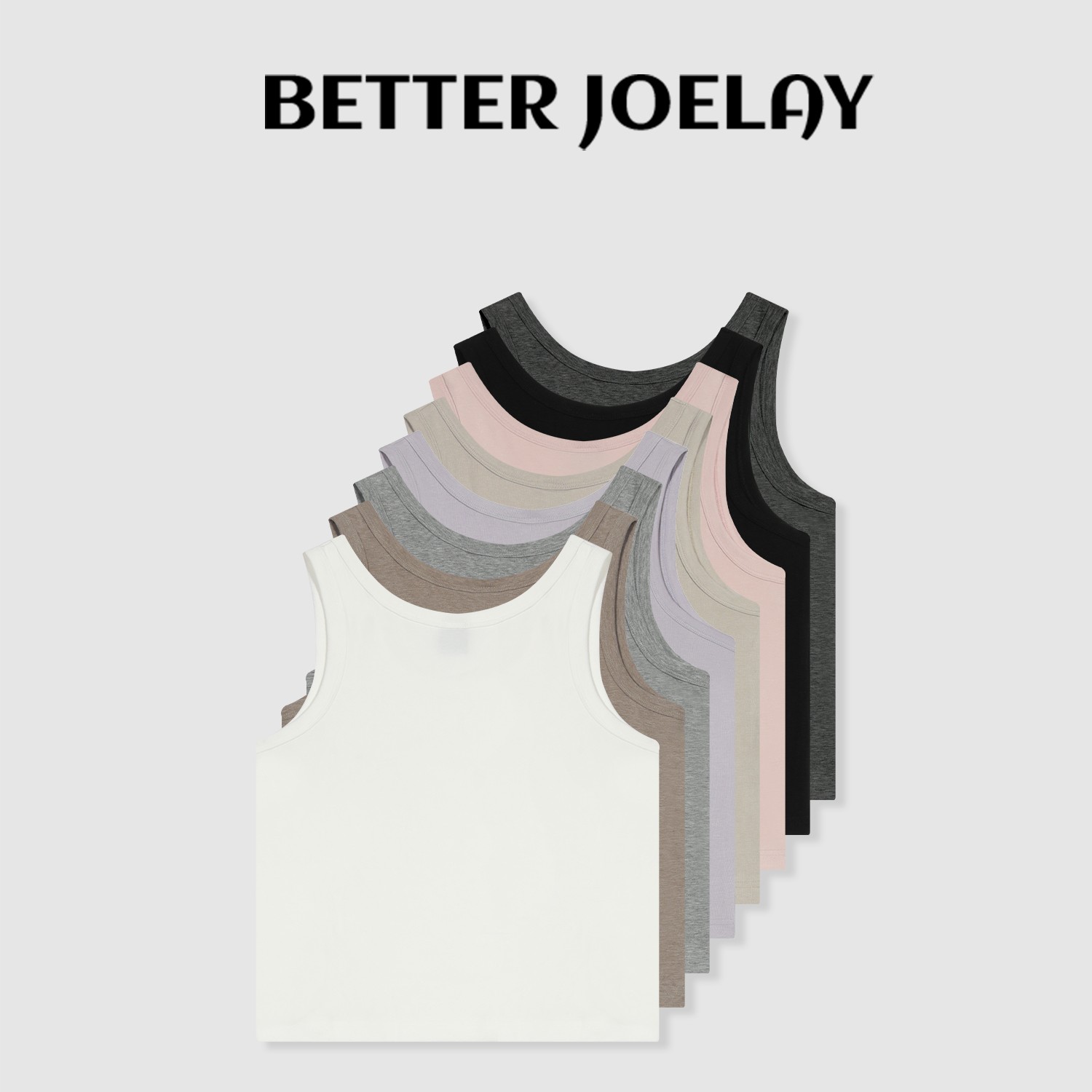 BETTERJOELAY -【三角序章】时尚吊带背心性感百搭气质休闲风KH3521