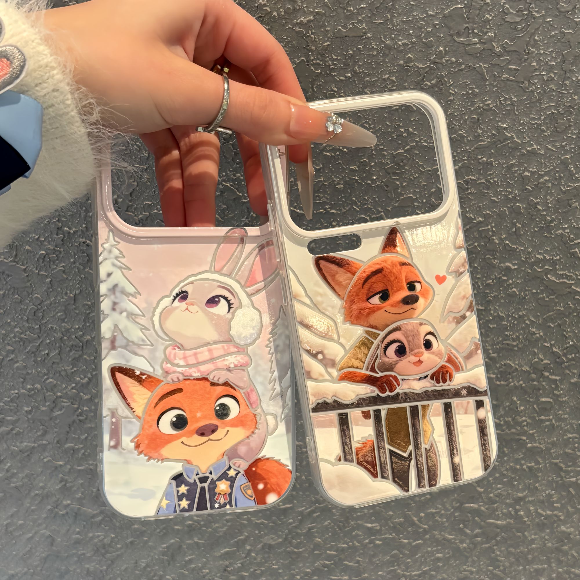 望雪朱迪尼克适用苹果17/16promax手机壳华为p70vivo小米17OPPO女