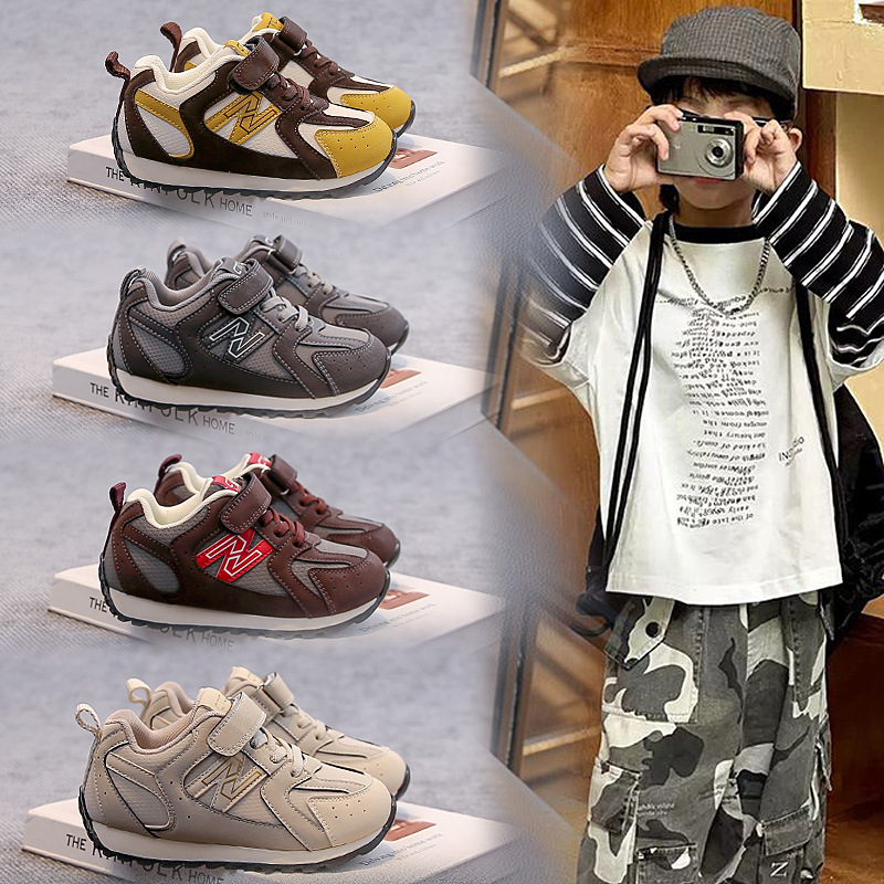 【耀选专属】秋季新款男孩韩版运动鞋软底童鞋防滑阿甘鞋2059