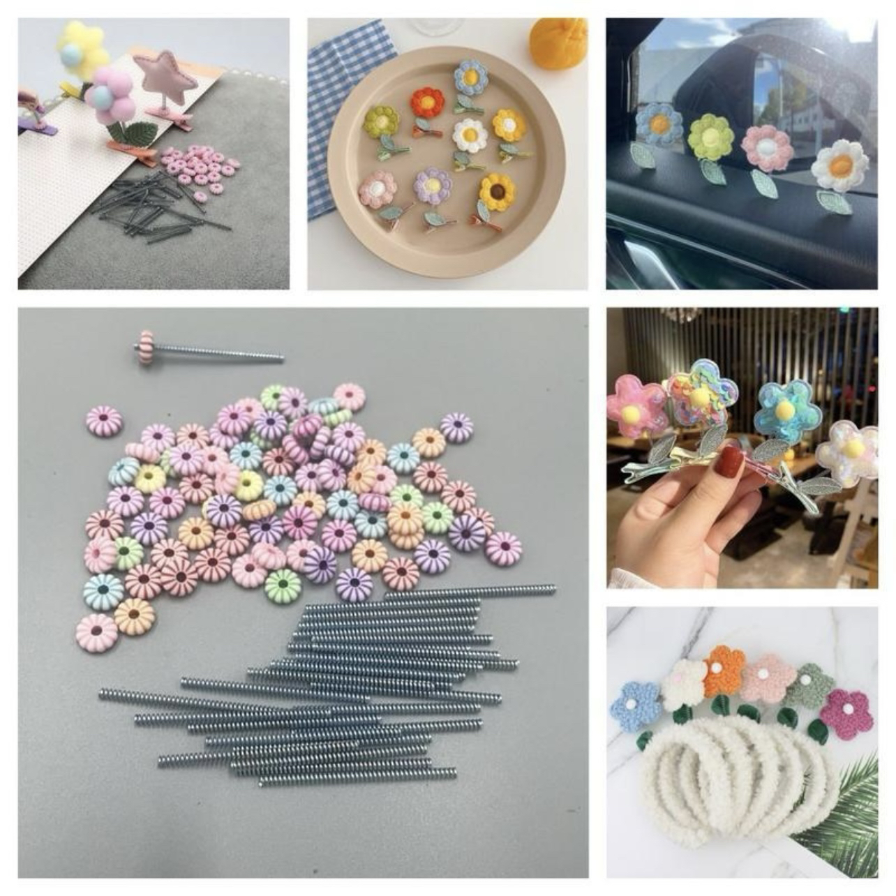 【凌先生】摇一摇弹簧发夹 底座 弹簧 发箍弹簧底座女童公主发夹饰