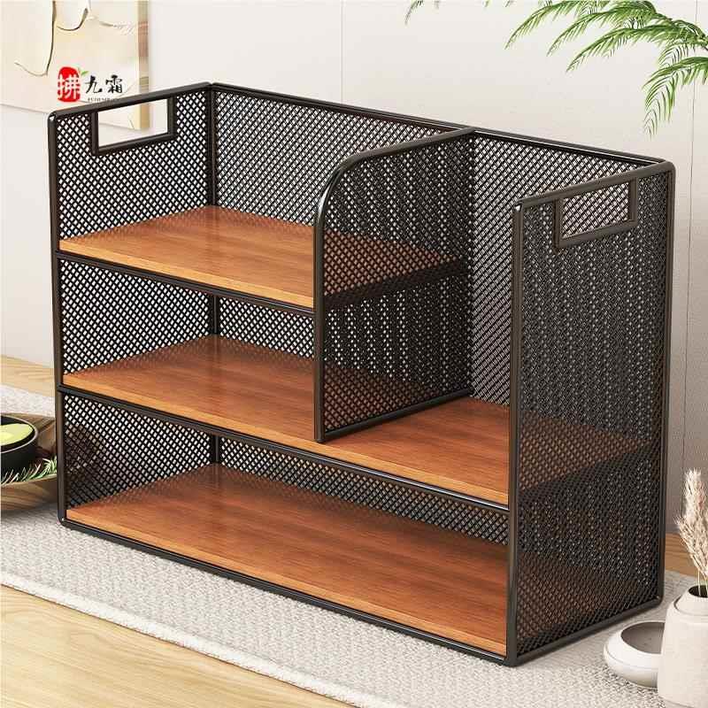 桌面置物架餐桌上收纳神器杯子水杯茶杯架杯架厨房台面多层零食架