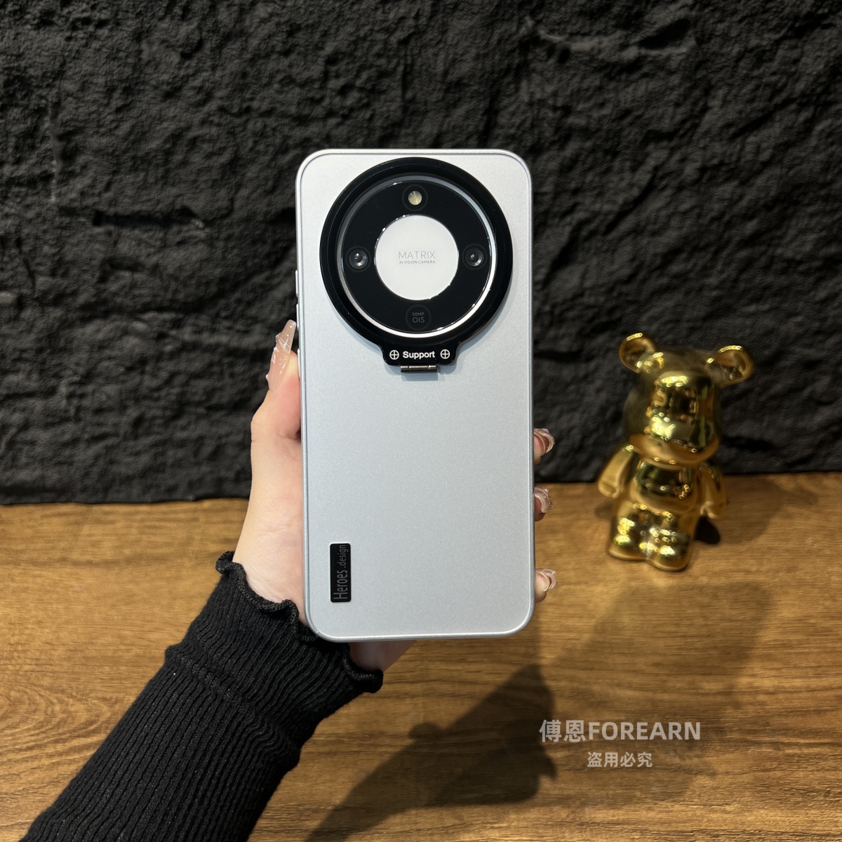 适用于荣耀X70手机壳镜头支架全包保护套新款网红外壳防摔后壳