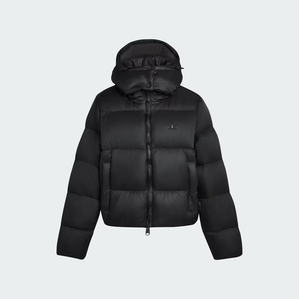 adidas三叶草女子时尚面包服ESS DOWN PUFF保暖羽绒服KG4905